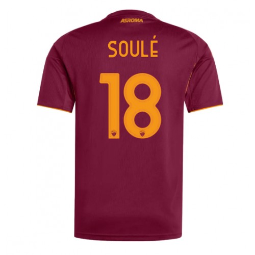 AS Roma Matias Soule #18 Hjemmebanetrøje 2025-26 Kortærmet